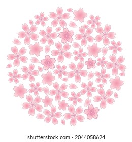 Beautiful Japanese pattern icon   illustration
