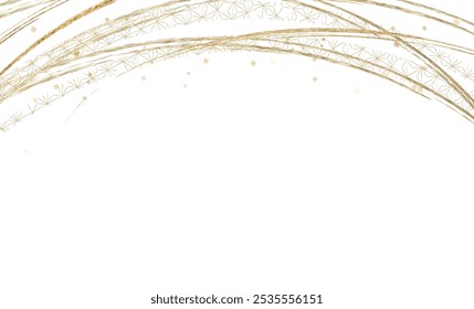 Hermoso fondo de ilustración de patrón japonés