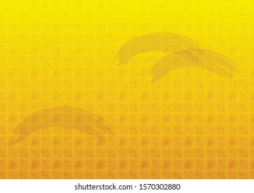 Beautiful japanese style pattern background material