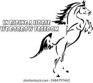beautiful jumper horse silhouettes graphics vectors