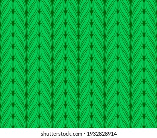 Beautiful knitted background, pigtail pattern, whip, waves, cord, abstract hand-drawn wave texture, wavy background. Colorful wave background.