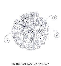 Beautiful knitted embroidery. Traditional ornament geometric ethnic oriental pattern, west pattern on white background. Ethnicstyle,abstract,vector, illustration .Design for texture,fabric,clot