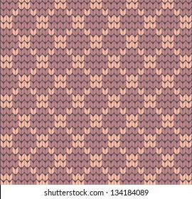 Beautiful knitted seamless background