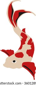 Beautiful koi fish