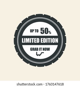 beautiful label vintage badge template