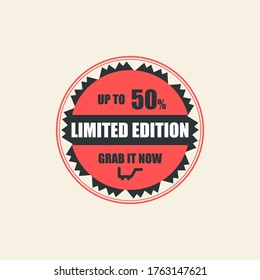 beautiful label vintage badge template