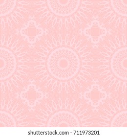 Beautiful lace pattern, flower vector background. wedding seamless pattern for invitation with geometric floral ornament