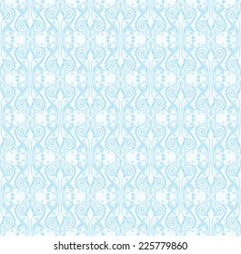 Beautiful lace winter seamless pattern.