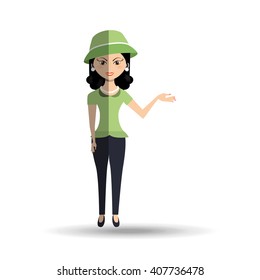 beautiful lady design 