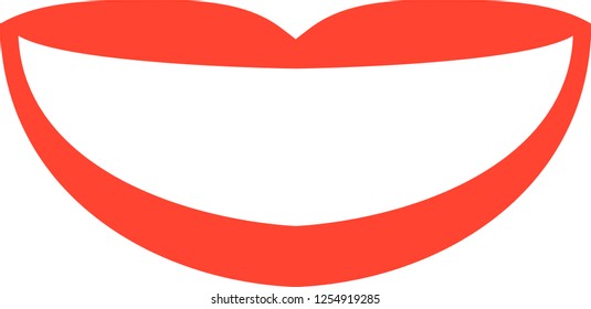 Beautiful Lady's lips