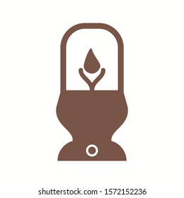 Beautiful Laltain Glyph Vector Icon