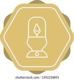 Beautiful Laltain Line Vector Icon