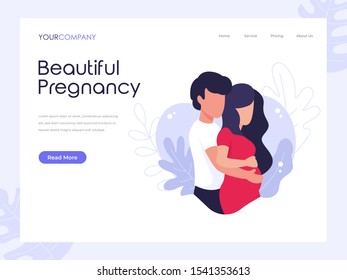 Beautiful Landing page flat vector illustration concept, can be used for landing page, ui, web, app intro card, editorial, flyer, and banner.