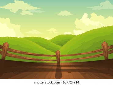 Beautiful Landscape Background