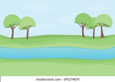 River bank Stock Vectors, Images & Vector Art | Shutterstock