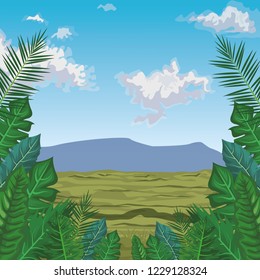beautiful landscape scenery