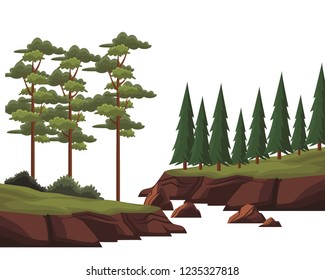 Beautiful landscape scenery