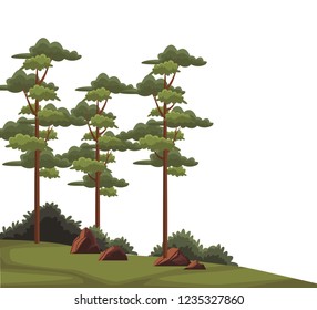 Beautiful landscape scenery