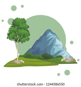Beautiful landscape scenery