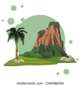 Beautiful landscape scenery