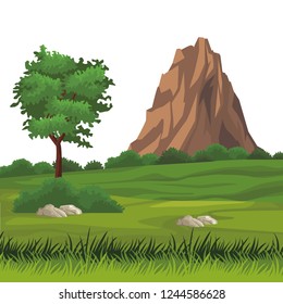 Beautiful landscape scenery