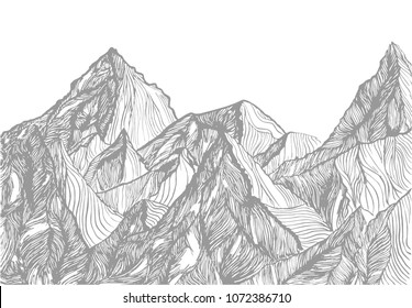 Mountain Line Images, Stock Photos & Vectors | Shutterstock