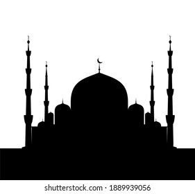 Mosque Silhouette Images, Stock Photos & Vectors | Shutterstock