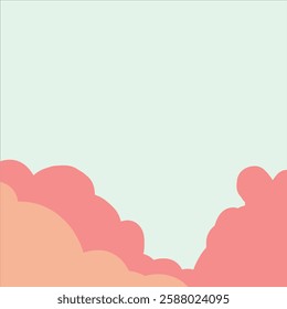 a beautiful late afternoon design vector background