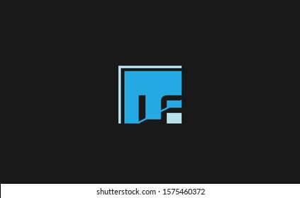 A beautiful LE LF square in blue colour