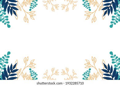 Beautiful Leaf Art Background Vector is a vector that is suitable for all kinds of designs especially those that require a touch of elegance 