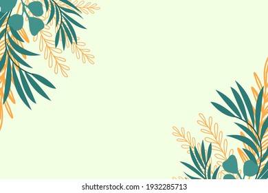 Beautiful Leaf Art Background Vector is a vector that is suitable for all kinds of designs especially those that require a touch of elegance 