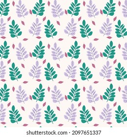 beautiful leaf shape pattern design wallpaper for fabric, background prints and textures, vector illustration.