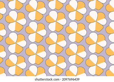 beautiful leaf shape pattern design wallpaper for fabric, background prints and textures, vector illustration.