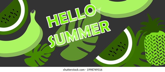 beautiful leafs pattern background vector illustration