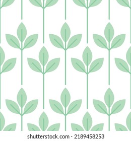 Beautiful leaves pattern decoration background. Pattern Botanical motif decoration ornament, green nature leaf, blade, palm leaf, foliage, leaflet, needle vector design. ornament for wallpaper, wrap.