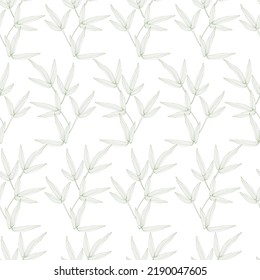 Beautiful leaves pattern decoration background. Pattern Botanical motif decoration ornament, gray nature leaf, blade, palm leaf, foliage, leaflet, needle vector design. ornament for wallpaper, wrap.