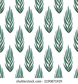 Beautiful leaves pattern decoration background. Pattern Botanical motif decoration ornament, green nature leaf, blade, palm leaf, foliage, leaflet, needle vector design. ornament for wallpaper, wrap.