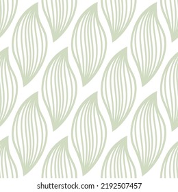 Hermoso fondo de decoración de patrones de hojas. Patrón Ornamento de decoración con motivos botánicos, hoja gris natural, hoja de hojas, hoja de palma, follaje, prospecto, diseño de vector de aguja. adorno para papel pintado, envolver.