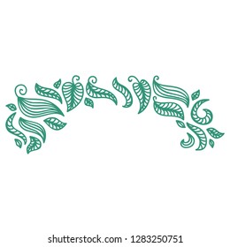 Beautiful leaves. Vector illustration