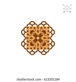 Beautiful Lefkaritika lace icon