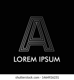 A beautiful letter for fashion and business initial letter or logo type