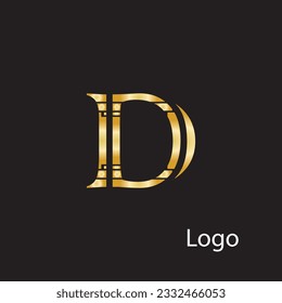 the beautiful letter  infinity monogram in incredibly luxury and classy style, elegant circular letter logo template for a high-end brand personality. Luxury and modern logo design