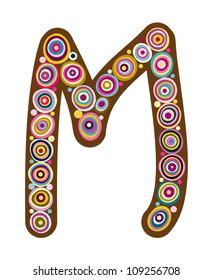 Beautiful letter "M". See also letters in my gallery