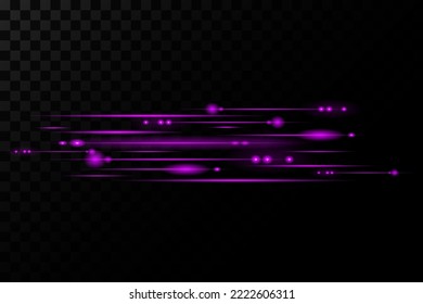 Beautiful light flashes. Glowing stripes on a dark background. Luminous abstract sparkling lined background. light wallpaper effect