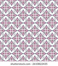 Beautiful light geometric seamless pattern. Art forms are grouped and arranged in a specific order. Vector image for print, textile, packaging, interior design and your other projects.