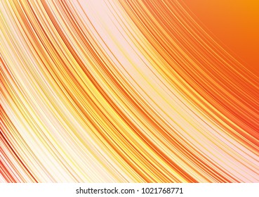 Beautiful Light Orange Abstract background,speed and curve concept,design for texture and template,with space for text input,Vector,Illustration.
