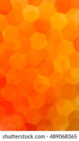 beautiful light orange color geometry background. vector illustration. polygonal pattern. design for banner, presentation, wallpaper.