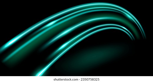 beautiful light speed line background on black background abstract design vector illustration