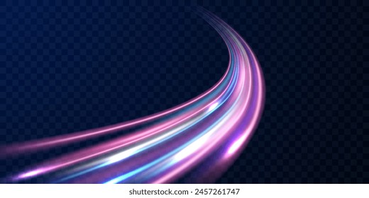 beautiful light speed line background on black background abstract design vector illustration
