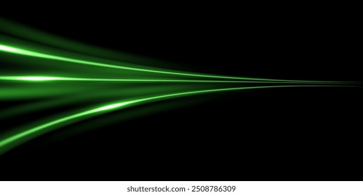 beautiful light speed line background on black background abstract design vector illustration